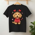 thumbnail image 2 of Goldendoodle Valentines Shirt – T-Shirt, Hoodie & Sweatshirt – Dog Lover Gift – Valentine's Day Outfit, 2 of 6