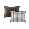 thumbnail image 2 of Gracie Mills Irmgard 5-Piece Reversible Jacquard Quilt Set with Throw Pillows - GRACE-3054, 2 of 3