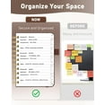 thumbnail image 2 of WEMATE Spiral Password Book with Alphabetical Tabs, Small Password Keeper Book for Seniors – 4.7''x 6'' (Brown), 2 of 9
