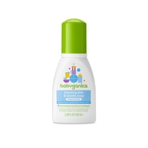 Babyganics Foaming Dish Soap for Travel, Fragrance Free, 3.38oz