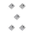 thumbnail image 3 of Cremallera Invisible Injueey 2 piezas Plata, 3 of 6