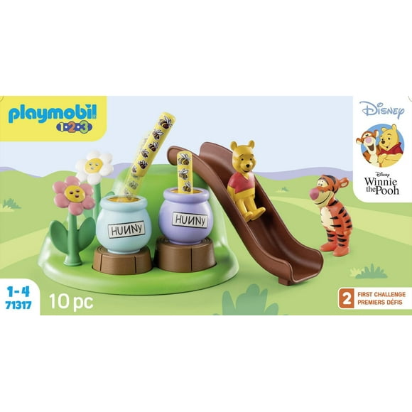 Playmobil 1.2.3 & Disney: Winnie's & Tigger's Bee Garden