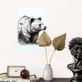thumbnail image 5 of Vintage Metal Sign Retro Metal Tin Sign for Home Bar Wall Decor Stylish Wall Art Plaques Wildlife Hand Drawn Bear Animal Metal Wall Signs for Indoor Outside Unique Poster 12 X 8 Inches, 5 of 6