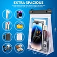 thumbnail image 2 of Funda impermeable PEDVSTY Large para iPhone Galaxy, 2 of 7