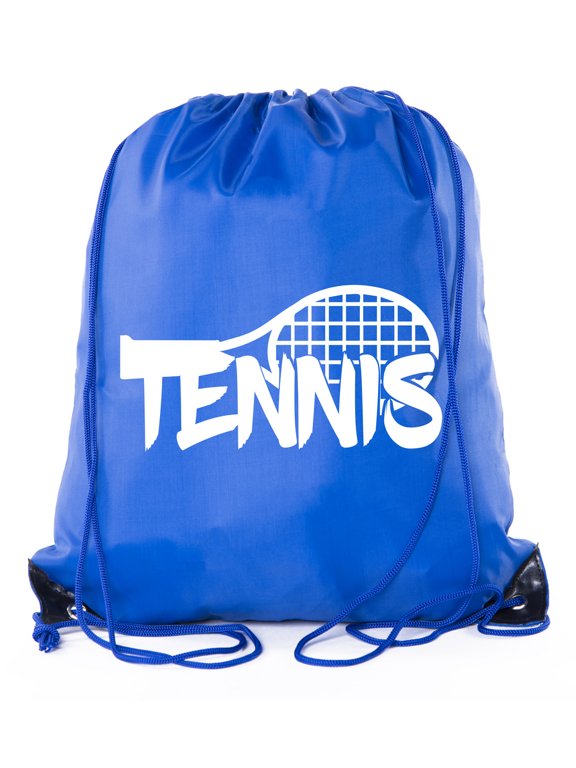 Tennis Backpacks|Tennis Drawstring bags for Camp, Parties, and Fundraisers!