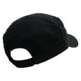 thumbnail image 4 of Firefighter Logo Embroidered Garment Washed Adjustable Army Cap - Black OSFM, 4 of 5