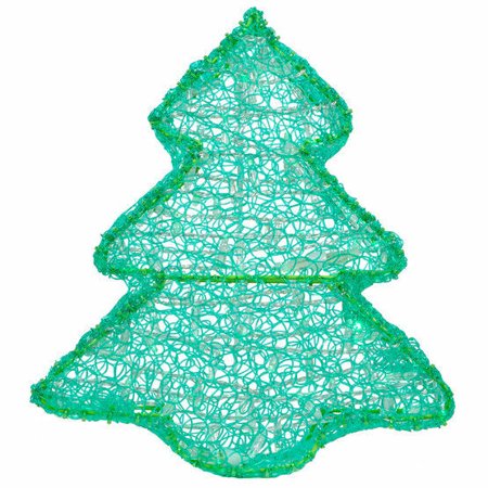 Dimensional Christmas Tree Lighted Display