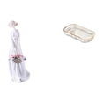 thumbnail image 1 of Figura de niña, estatua de escritorio, adorno nórdico moderno, bandeja de almacenamiento rectangular de cerámica, ideal para la oficina, el porche, el, 1 of 8