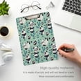 thumbnail image 5 of Coolnut Panda Acrylic Clipboard with Low Profile Gold Metal Clip Standard A4 Letter Size Decorative Clipboards for Office,Jobsite,Medical,School, 5 of 7