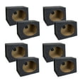 thumbnail image 1 of QPower 6 x 9 Inch Car Audio Speaker Box Enclosures, Speaker Boxes Pair (4 Pack), 1 of 9