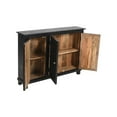 thumbnail image 4 of Bayside Jensen 3-Door Solid Wood Sideboard in Charcoal Gray Finish, 4 of 8