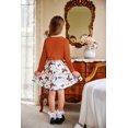 thumbnail image 5 of Arshiner Toddler Girls Dress with Pockets Cute Casual Floral Print Sleeveless Sundress and Long Sleeve Shrugs Set, 5 of 9