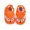 Orange, variant on Xinhuaya Baby Cartoon Non-slip Shoes Soft Bottom Shoes Baby First Walkers