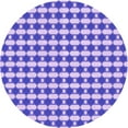 thumbnail image 1 of Ahgly Company Machine Washable Indoor Round Transitional Mauve Purple Area Rugs, 4' Round, 1 of 7