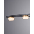 thumbnail image 4 of E23163-75BKGLD-ET2 Lighting-Button 5 Light Bath Vanity Approved for Damp Locations-23.75 Inches wide by 7 inches high, 4 of 4