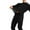 Black, variant on Fancifize Long Johns Thermal Underwear for Men Big and Tall Soft Base Layer Cold Weather Set Mens Lightweight Thermals Base Layer Top & Bottom Gifts