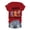 Red [Halloween Shirts for Women Clearance] IDOLI6072939, variant on IDOCLOTHES Halloween Tshirts Shirts for Women Happy Hallothanksmas Funny Graphic Tees Loose Fit Thanksgiving Short Sleeve Fall Outfits Womens Tops Green, S
