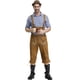 thumbnail image 5 of Disfraces de Halloween 2024 M-XXL Monos de fiesta de cerveza para hombre de Múnich, ropa de trabajo, tirantes para hombre, ropa para actuaciones escénicas, 5 of 5
