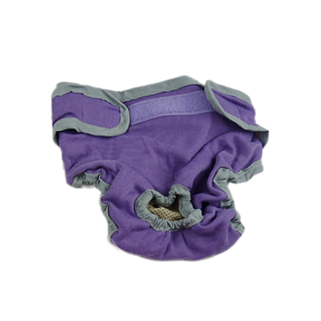 Pantalones de perro mascota hembra calor de perra en pañal sanitario menstrual XS Yuyangstore Pañal de perro