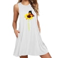 thumbnail image 3 of Vestido corto sin mangas Midi Vest Dress Mujer Print Summer Outfits, White, XXL tholdsy AP002125-05, 3 of 5