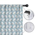 thumbnail image 4 of Blackout Kids Curtains,Blue Cartoon Unicorn Pattern Childrens Insulated Curtains Set Of 2,Bedroom Essentials,Toddler Room Decor 52"x63", 4 of 5