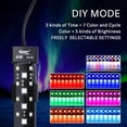 thumbnail image 3 of Luz LED para acuarios, modo 24/7, sumergible, 12 W, 72 perlas, 3 of 6