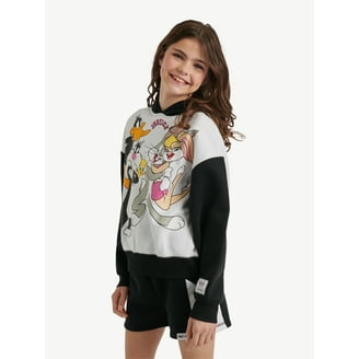 Justice Girls Velour Cargo Pocket Full Zip Hoodie, Sizes Xs-Xlp