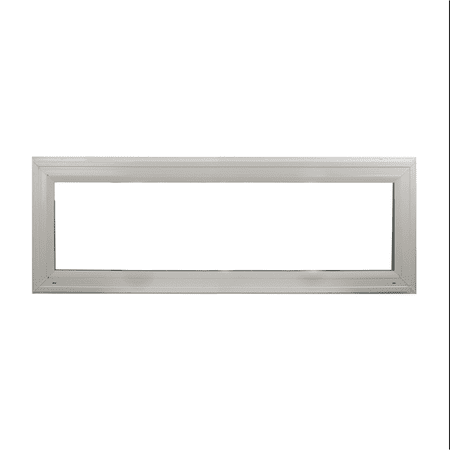 Double Pane Windows 42" x 12" White Vinyl Transom Window, Argon Filled, Low-E Glass, Florida Approved