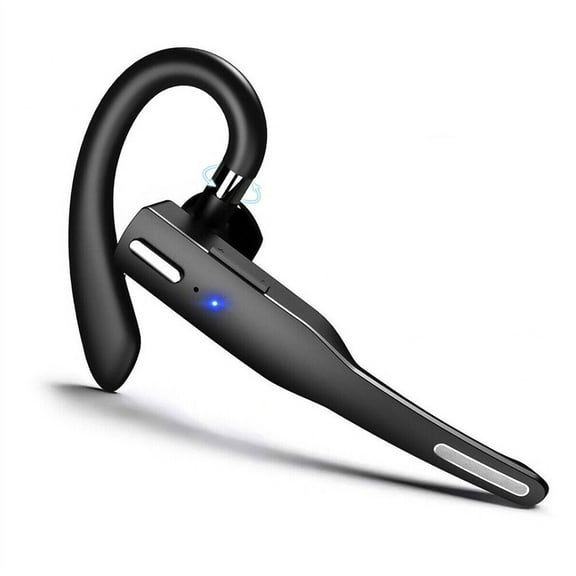 Aggxpf Bluetooth Headset, Wireless Bluetooth Earpiece Noise Cancelling Earbuds Over-Ear Earphones with Mic for Work Driving