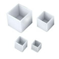 thumbnail image 1 of Cateissary 4 piezas de moldes geométricos, herramientas de fundición, decoración, adornos, moldes colgantes Artesanía, 1 of 6