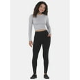 thumbnail image 2 of No Boundaries Leggings with Pork Chop Pockets, Women's, 2 of 5