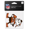 thumbnail image 1 of Calcomanía de recorte perfecto WinCraft NFL Cleveland Browns 63042011 4' x 4' Negro, 1 of 2