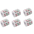 thumbnail image 1 of Papier Hygiénique Coloré à Motif de Noël Père Noël Sapin de Noël Papier Mouchoir Imprimé, 1 of 8
