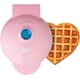 thumbnail image 2 of Mini Wafflera de corazón Dash 4 pulgadas rosa negro, 2 of 2