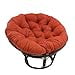 thumbnail image 3 of International Caravan 3312-MS-CR 42 in. Rattan Papasan Chair with Micro Suede Cushion, Cardinal Red, 3 of 3