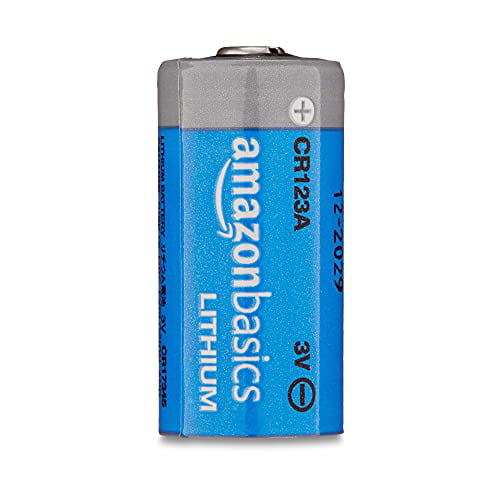 Basics Lithium CR123a 3 Volt Batteries Pack of 12 
