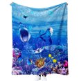 thumbnail image 1 of Manta de franela con impresión 3D, manta plegable, manta para la siesta, manta para aire acondicionado, manta gruesa, serie tortuga, 1 of 6