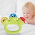 thumbnail image 2 of 4 piezas Childlren Handbells Baby Comfort Toy Instrumento educativo Instrumento musical Juguetes para bebé infantil (Color aleatorio), 2 of 5