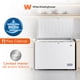 thumbnail image 1 of White Westinghouse  Congelador 11 pies 316 L  Modelo WWCCF112316LHWSD  Ruedas  Condensador interno  Control dual de temperatura  Canastilla interior  Cerradura con llave  Luz interior, 1 of 8