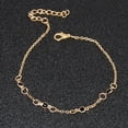 thumbnail image 3 of Xihbxyly oferta del dia Pulsera de oro para mujer, tobillera, cadena para el pie, joyería de playa, 3 of 7