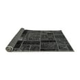 thumbnail image 2 of Ahgly Company Indoor Round Oriental Gray Modern Area Rugs, 6' Round, 2 of 4