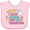 AD-Pink, variant on Inktastic I Love Baking with My Grandma Girls Baby Bib