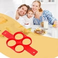 thumbnail image 2 of Vwrxbz Omelette Maker Non Stick Siliconancake Ring Mold Round Heart Breakfast Cooking Tool, 2 of 6