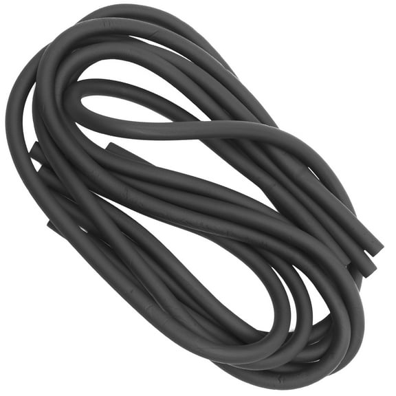 ibasenice Outdoor Pipe Insulation Insulation Tube Black Rubber and Plastic 6Pcs 180X1In