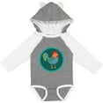 thumbnail image 3 of Inktastic Rooster Chicken Farmer Boys or Girls Long Sleeve Baby Bodysuit, 3 of 5