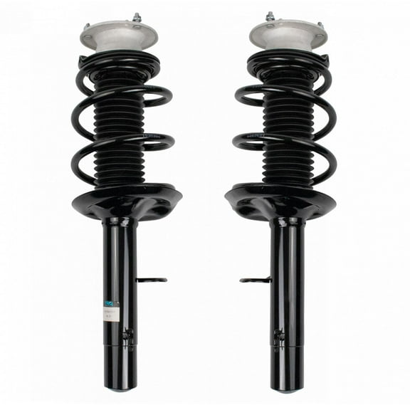 TRQ Front Strut & Coil Spring Assembly Set Driver & Passenger Sides Fits Select 04-10 BMW X3