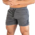 thumbnail image 2 of Men Sports Shorts Gym Training Running Bodybuilding Workout Fitness Short Pants, 2 of 8