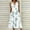 White, variant on Ayolanni Graphic Classy Dresses for Women V-Neck Green Sleeveless Midi Dresses Holiday Dresses for Girls S