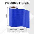 thumbnail image 2 of Uxcell Reflective Tape, Self-Adhesive Trailer Reflector Tape Warning Safety Sticker High Visibility Night Reflectors Blue 8 Inch x 49 Feet, 2 of 6