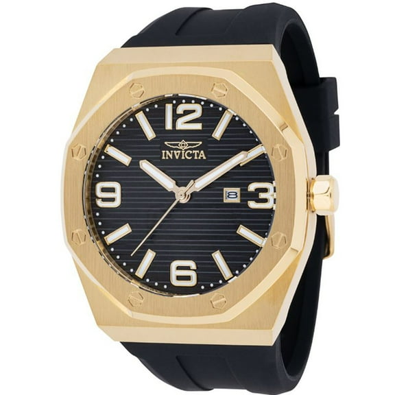 Invicta Huracan Quartz Black Dial Men's Watch 45776
